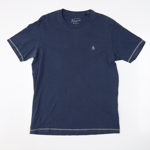 Original Penguin Men's Blue Medium T-Shirt