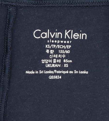 Calvin Klein Women’s Blue XS Leggings, Cotton Blend