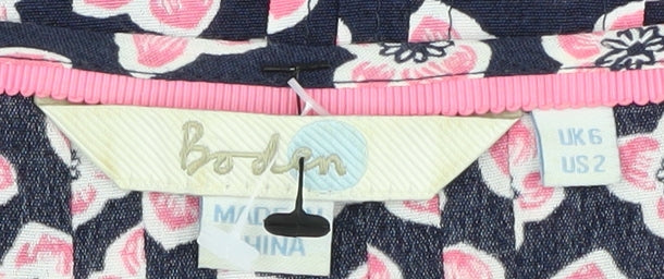 Boden Women's Multicoloured Floral Blouse Size 6