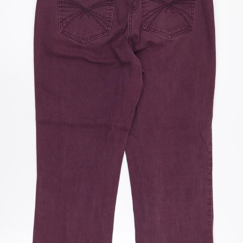Rocha John Rocha Women’s Purple Straight Jeans Size 12