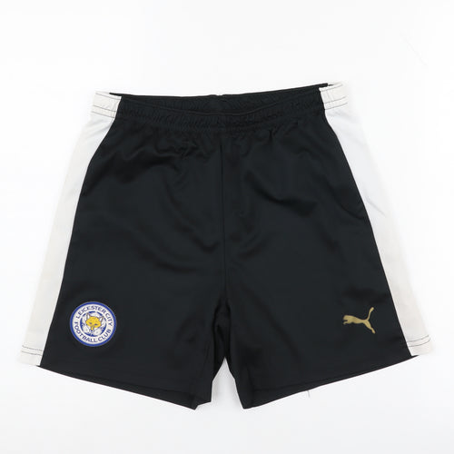 Puma Boys Black XL Athletic Football Shorts