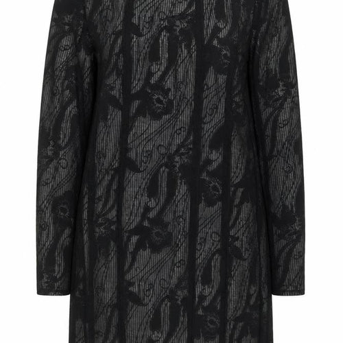 REISS Women's Black Lace Dress, Size 8, Long Sleeve
