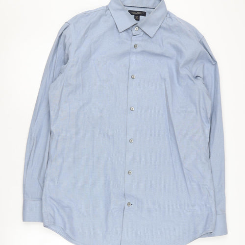 Banana Republic Men's Blue Slim Fit Shirt 16-16.5