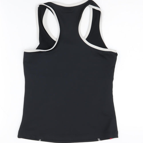 HEAD Women's Black Racerback Tank Top Size 10