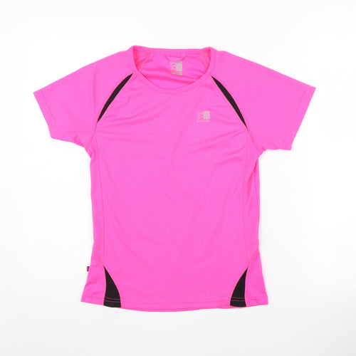 Karrimor Women's Pink Running T-Shirt, Size 8