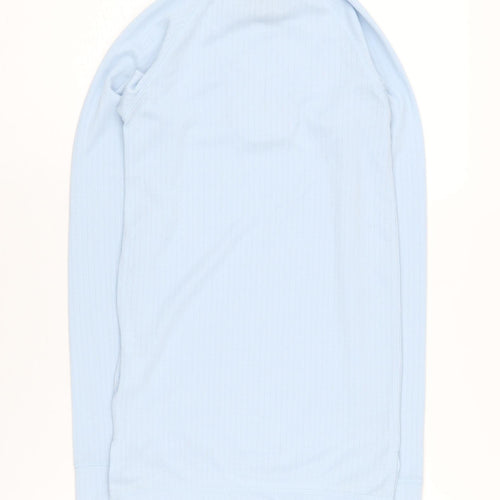 Trespass Girls Blue 1/4 Zip Sweatshirt, 9-10 Years, Activewear