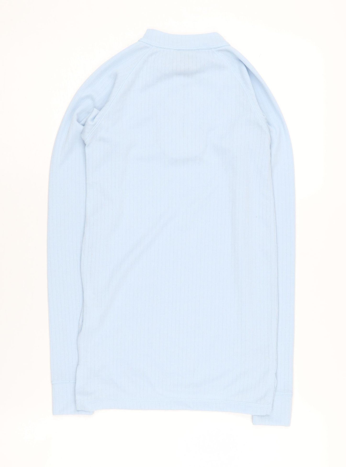 Trespass Girls Blue 1/4 Zip Sweatshirt, 9-10 Years, Activewear