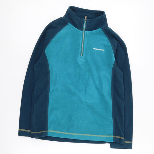 Craghoppers Boys Blue Fleece 1/2 Zip Sweatshirt 9-10 Years