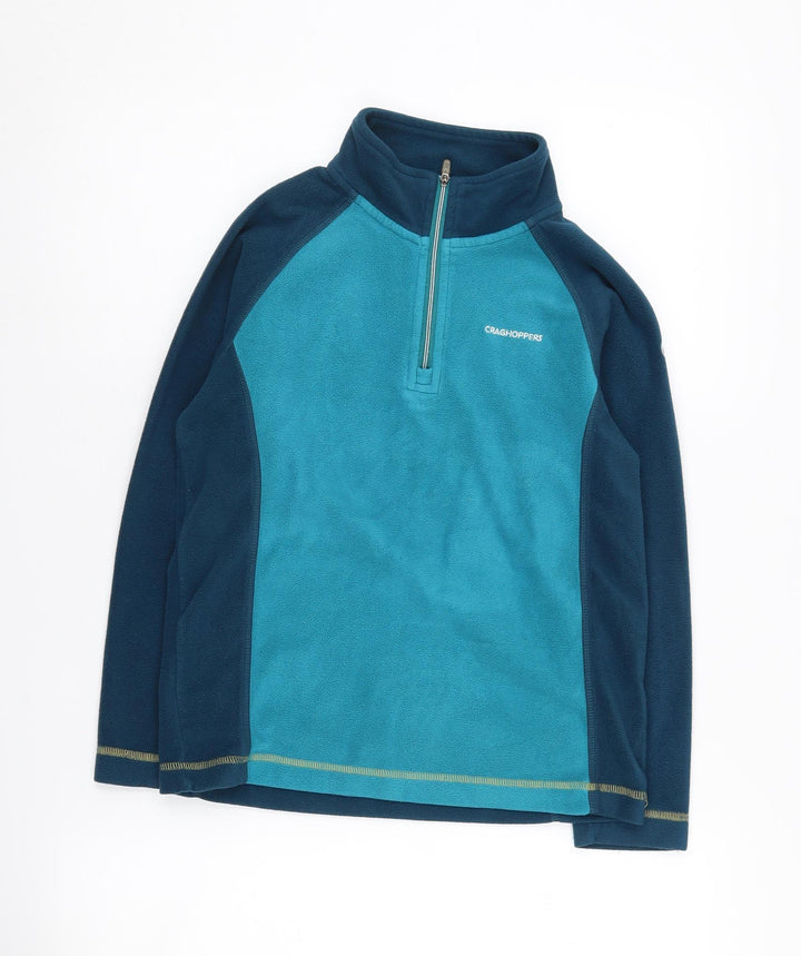 Craghoppers Boys Blue Fleece 1/2 Zip Sweatshirt 9-10 Years