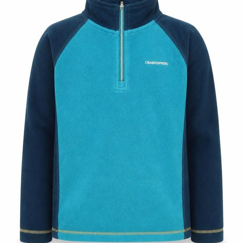 Craghoppers Boys Blue Fleece 1/2 Zip Sweatshirt 9-10 Years
