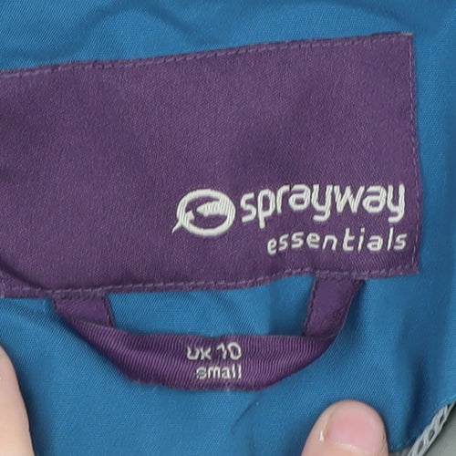 Sprayway Women's Blue Waterproof Jacket Size 10