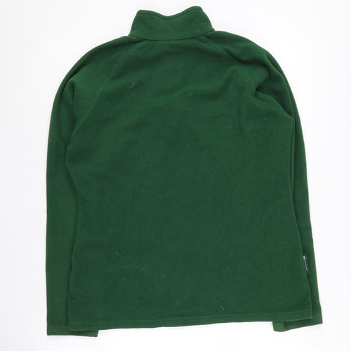 Mountain Warehouse Women's Green Fleece Sweatshirt, Size 12