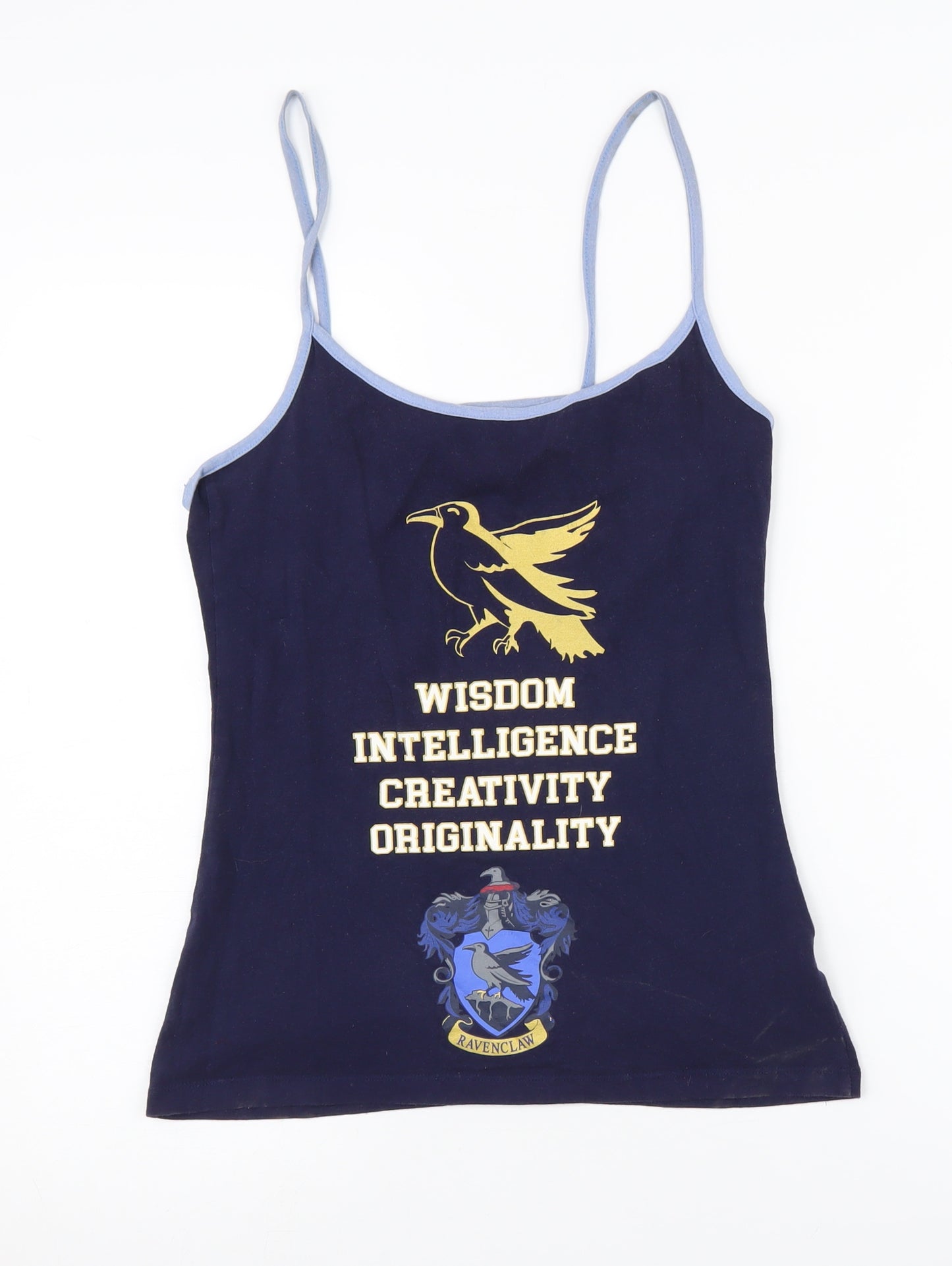 Harry Potter Ravenclaw Women's Blue Cami Top Size M