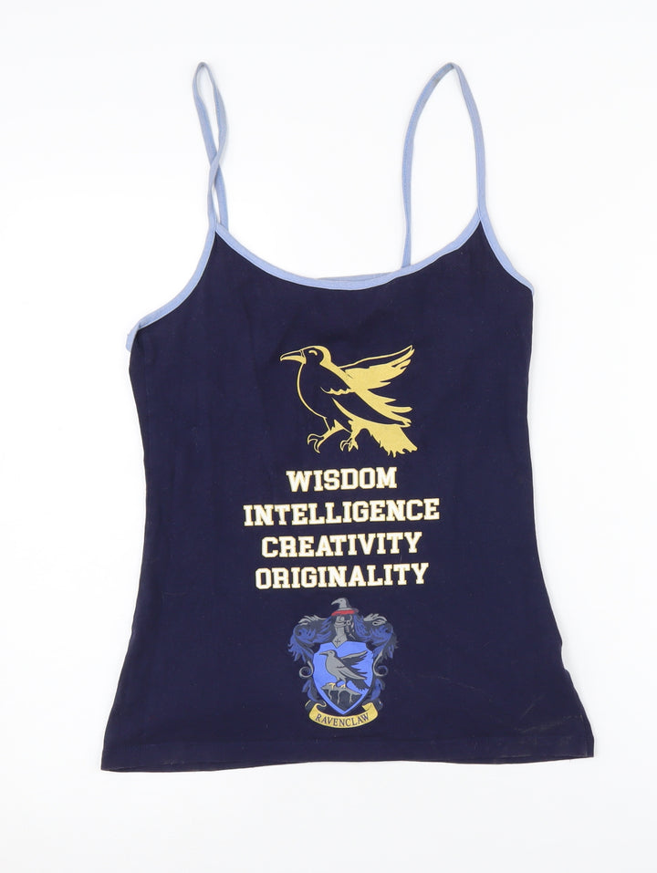 Harry Potter Ravenclaw Women's Blue Cami Top Size M