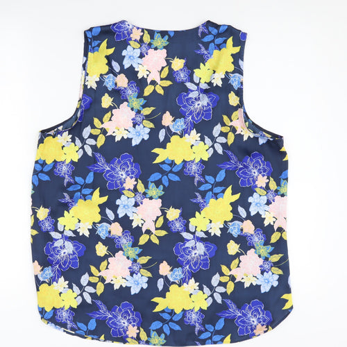 Banana Republic Women's Multicoloured Floral Blouse L