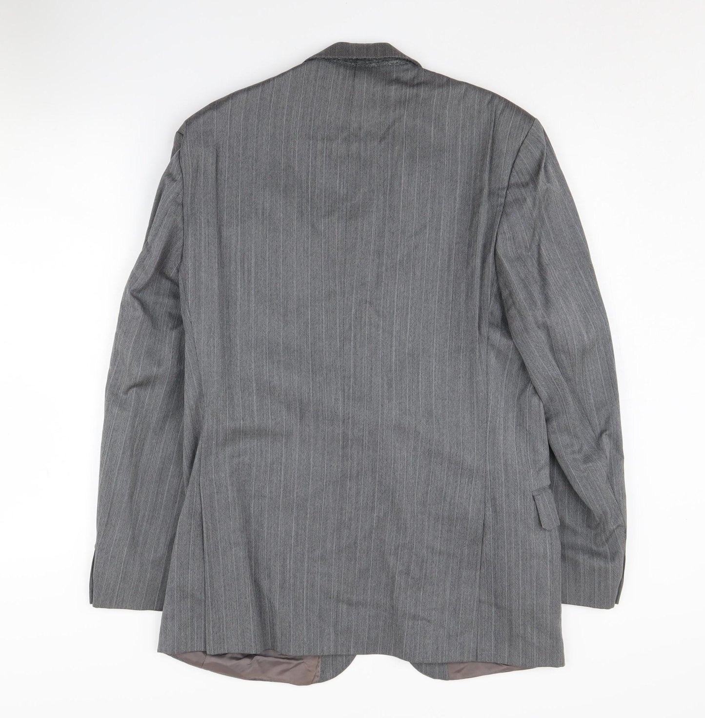 Centaur Men's Grey Wool Blazer 38 Regular Suit Jacket