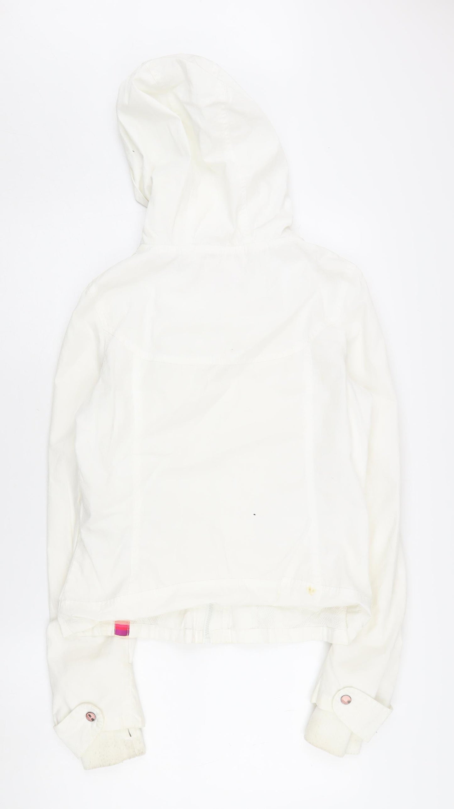 SoulCal Women's White Hooded Casual Jacket Size 10