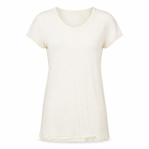 Whistles Women’s Ivory Crew Neck T-Shirt L