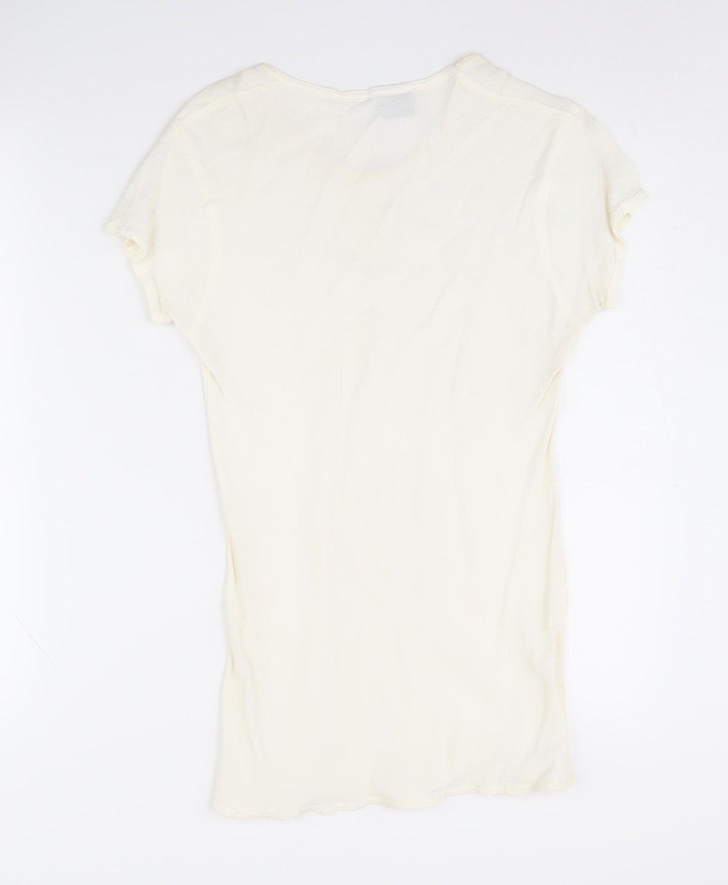 Whistles Women’s Ivory Crew Neck T-Shirt L