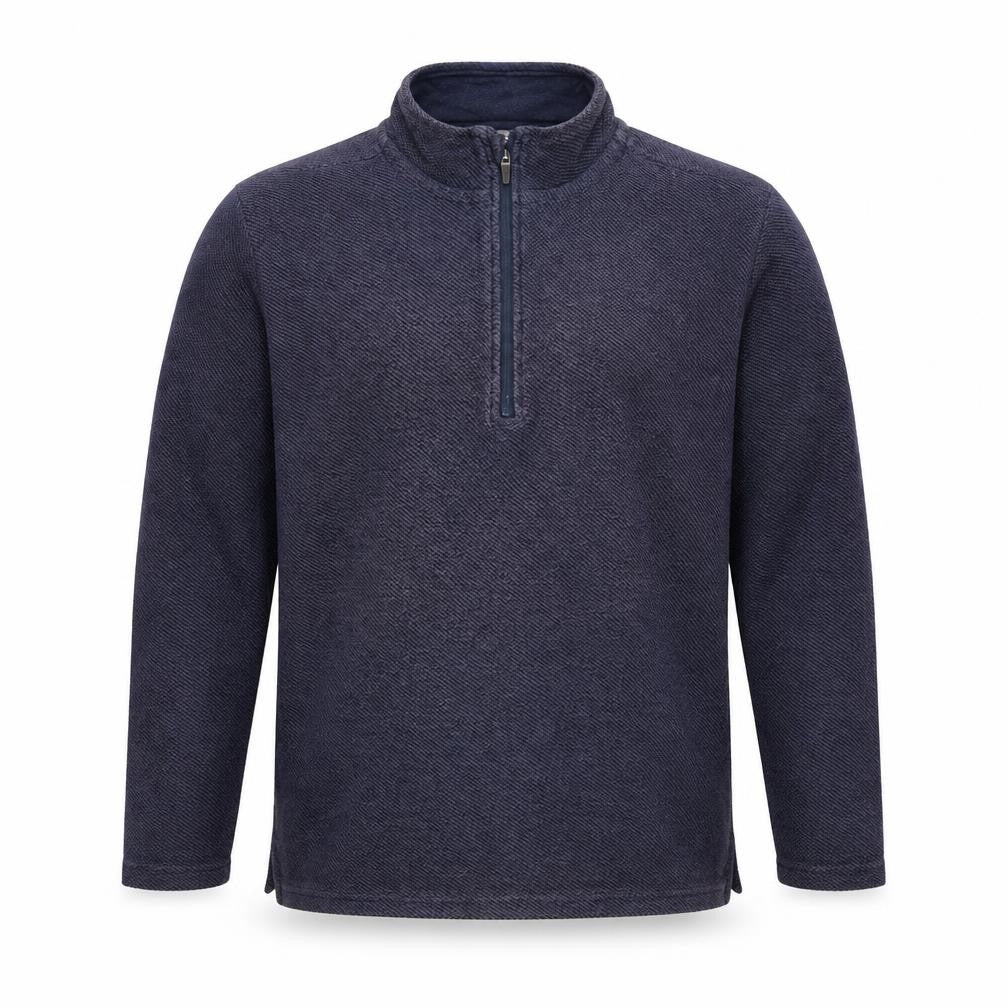 Front view of Trespass Men's Blue 2XL Pullover Sweatshirt