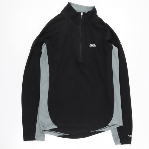 Trespass Men's Black Fleece Sweatshirt S
