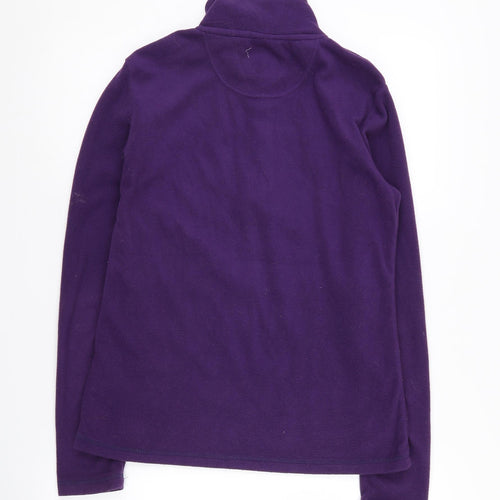Peter Storm Women's Purple Fleece Sweatshirt Size 10