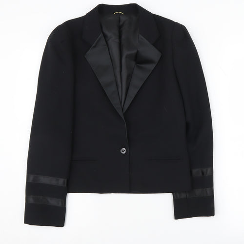 Jacques Vert Women’s Black Blazer S Formal Classic