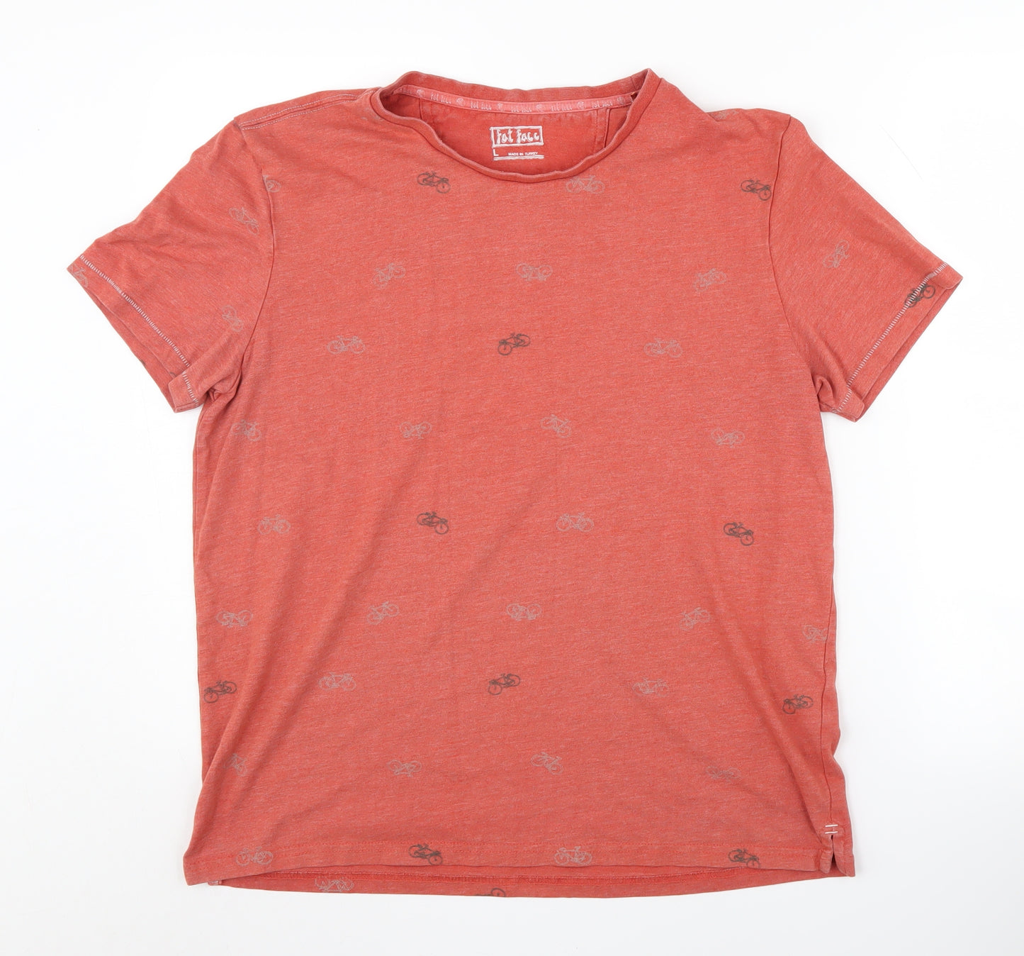 Fat Face Men's Red Retro Graphic T-Shirt L