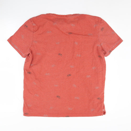 Fat Face Men's Red Retro Graphic T-Shirt L