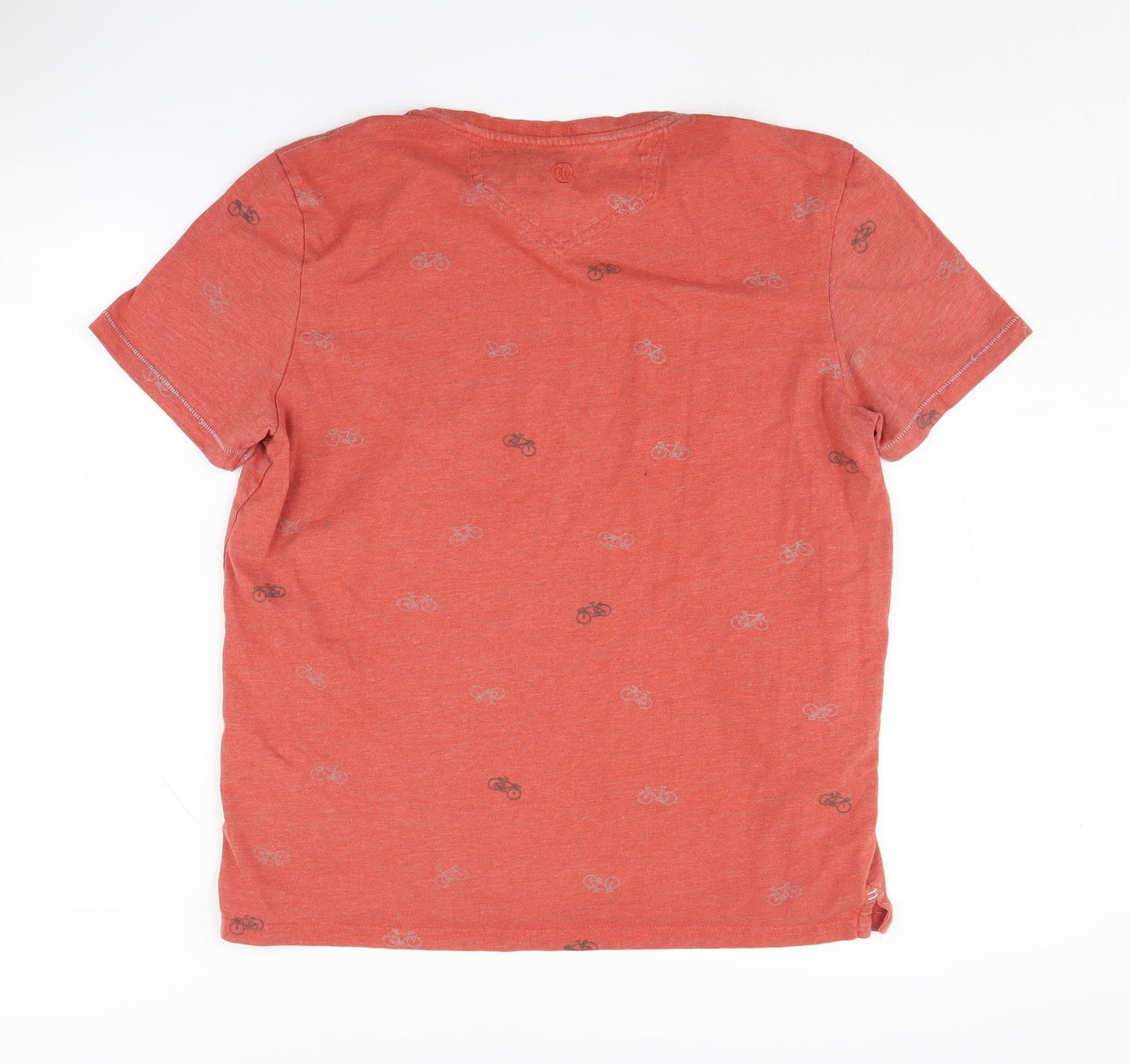Fat Face Men's Red Retro Graphic T-Shirt L