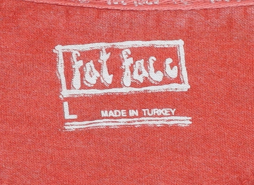 Fat Face Men's Red Retro Graphic T-Shirt L