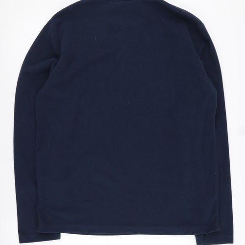 Regatta Men's Blue 1/4 Zip Sweatshirt L