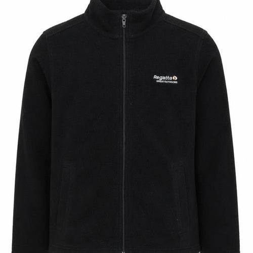 Regatta Boys Black Full Zip Fleece Jacket 9-10 Years