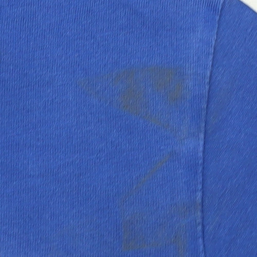Adidas Boys Blue T-Shirt M, Casual Sports Style