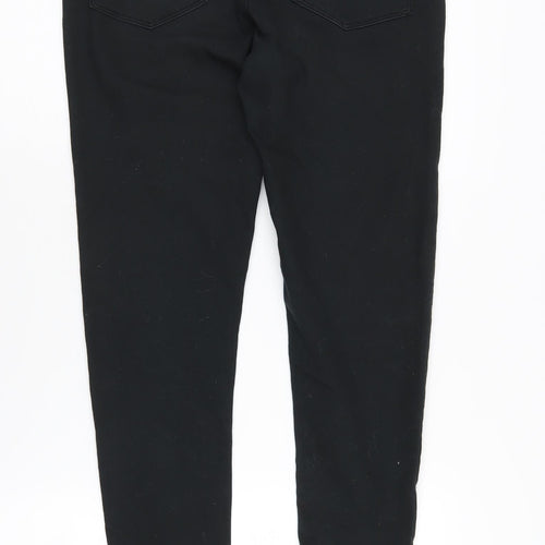 Kangol Women's Black Skinny Jeans Size 10 Stretch Denim