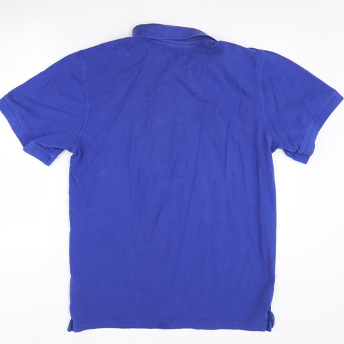 Pierre Cardin Men's Blue Polo Shirt L Short Sleeve