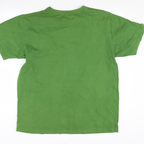 Mountain Warehouse Men's Green Graphic T-Shirt L