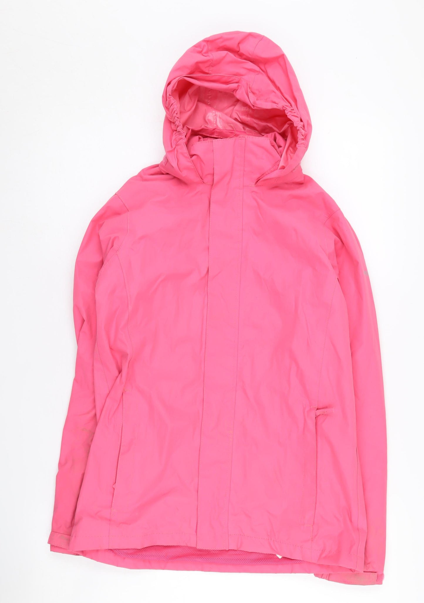 Regatta Girls Pink Hooded Waterproof Jacket 11-12yrs