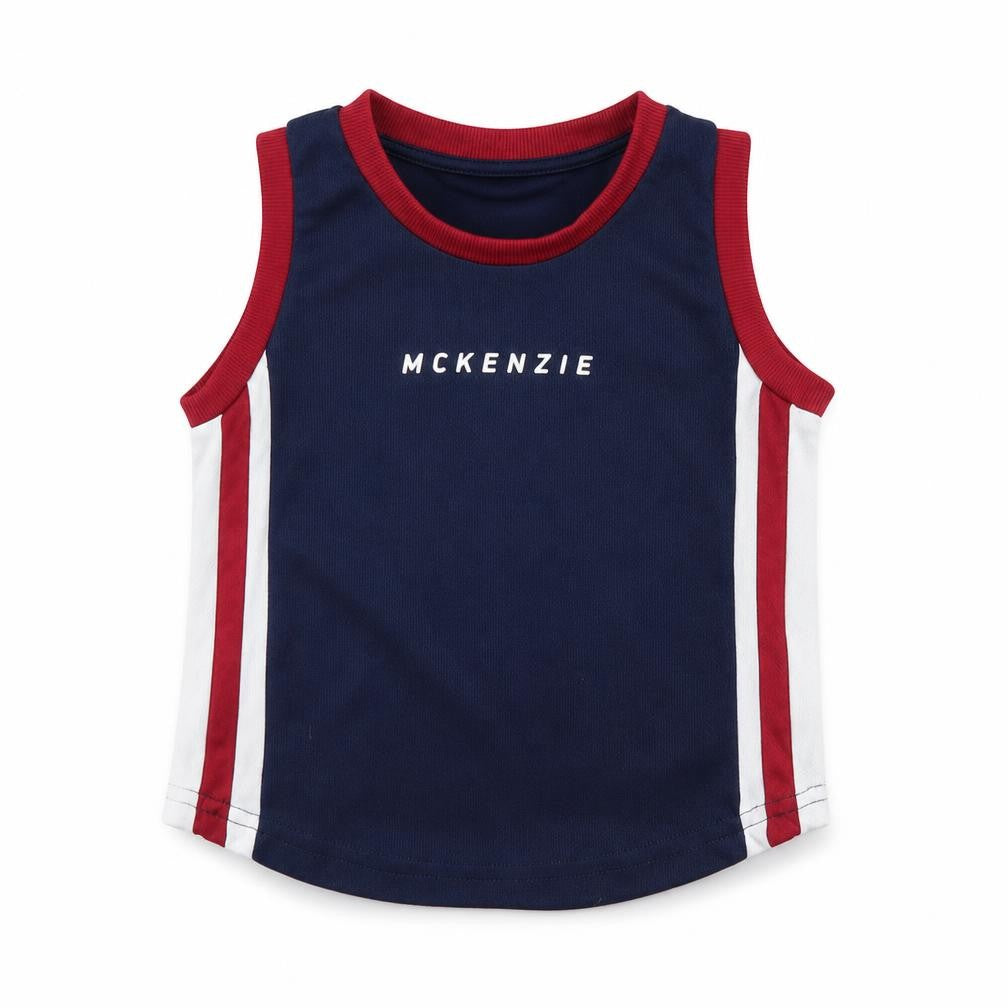 McKenzie Unisex Blue Baby Tank Top 12-18 Months Jersey
