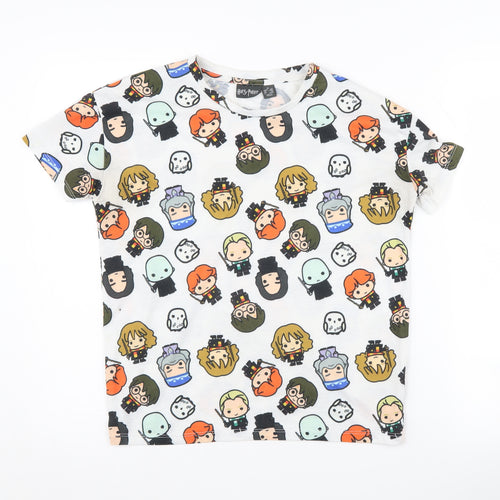 Harry Potter Unisex Multicoloured XS Cartoon T-Shirt