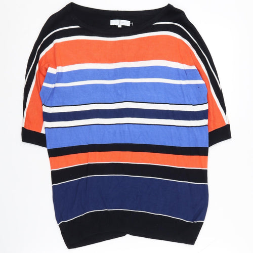 Jasper Conran Women's Multicoloured Striped Cardigan, Size 12