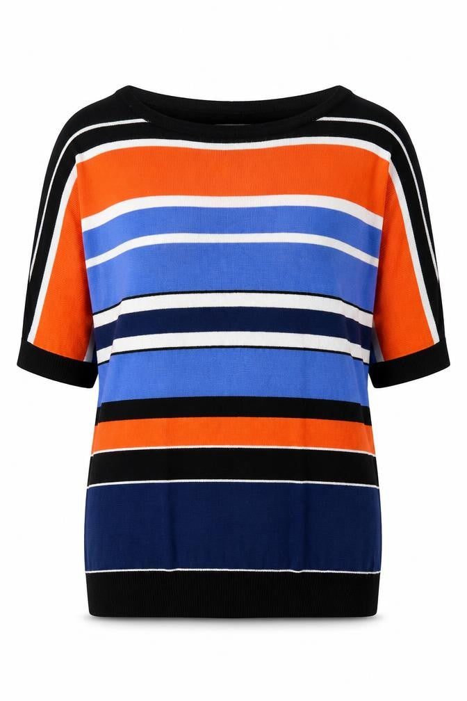 Front view of Jasper Conran Women's Multicoloured Striped Cardigan, size 12