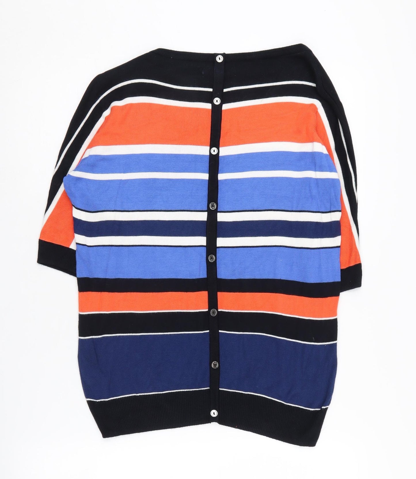 Jasper Conran Women's Multicoloured Striped Cardigan, Size 12