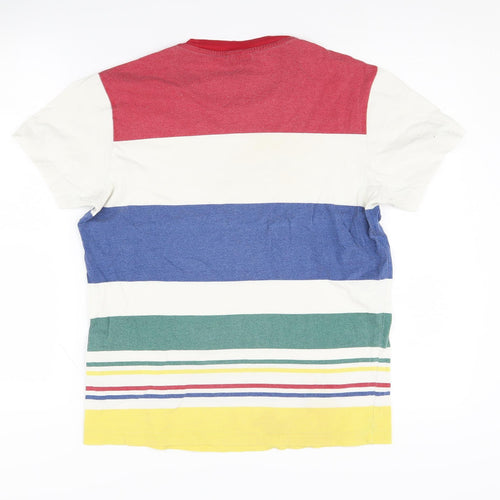 Champion Men's Multicoloured XS Striped T-Shirt