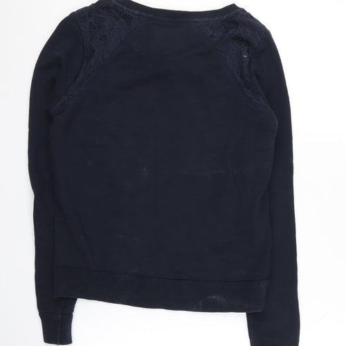 Superdry Women's Black XS Pullover Sweatshirt