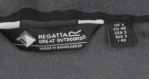 Regatta Black Pullover Fleece Sweatshirt S