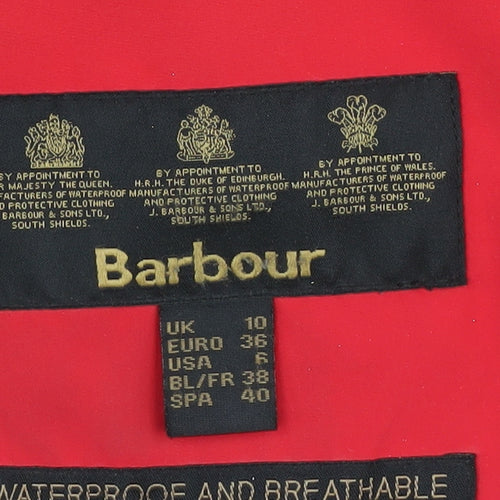 Barbour Women's Red coat.