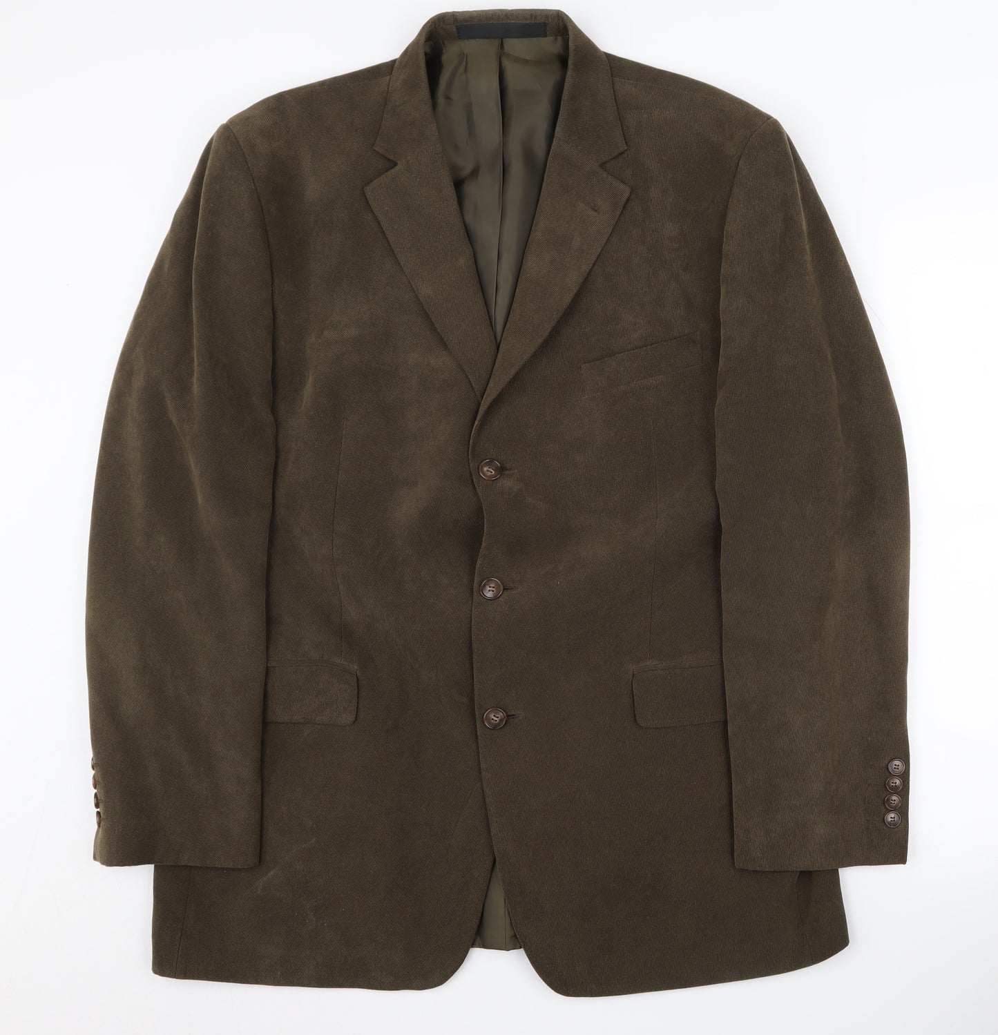 Marks & Spencer Men's Brown Blazer, Size 42R Formal