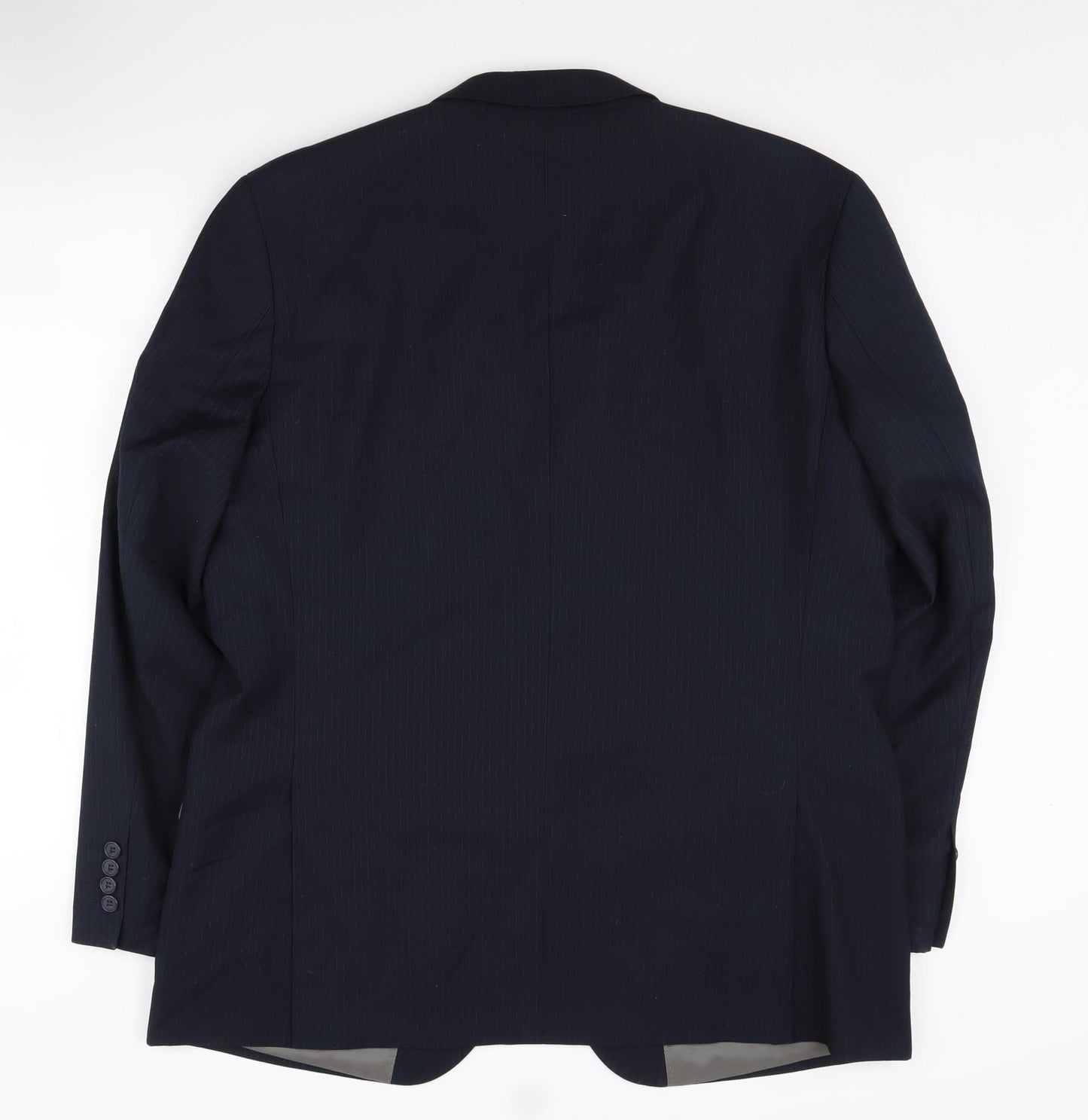 Butler & Webb Men's Blue Blazer, 46 Regular, Classic Fit