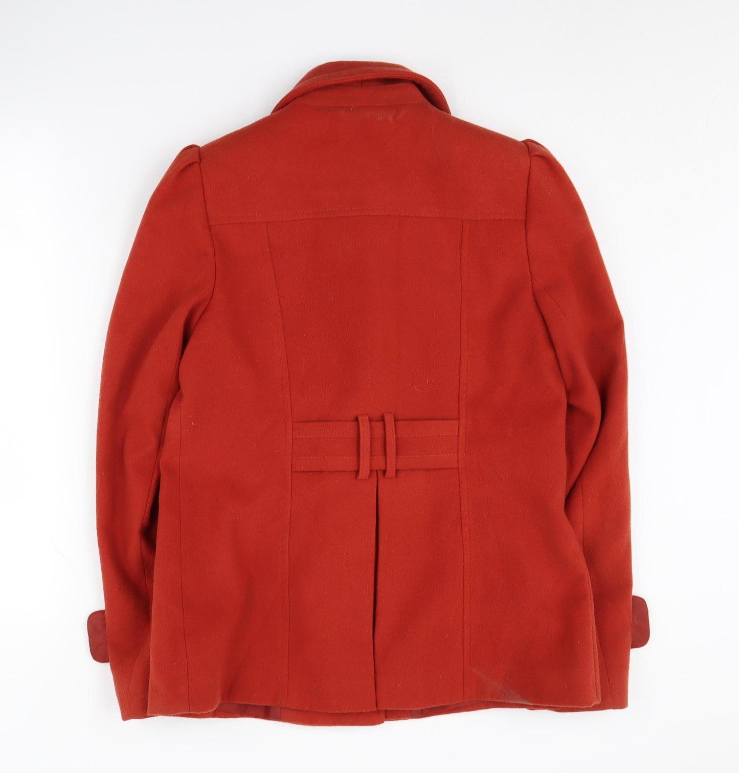 Dorothy Perkins Women’s Red Pea Coat Size 10